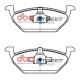 Frâne DBA DBA Brake Pads Street Series Ceramic, Front Axle DB1387SS | race-shop.ro