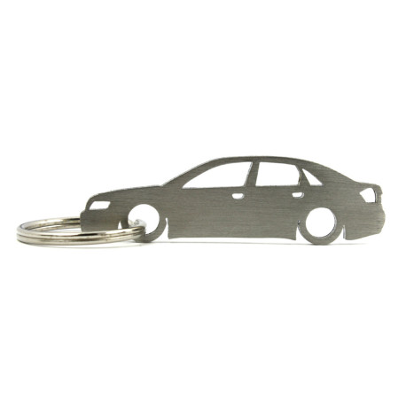 Car-Shapes keychains Audi A4 B6 limousine stainless steel keychain | race-shop.ro