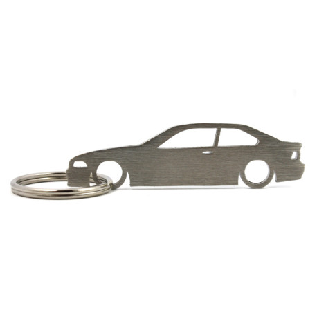 Car-Shapes keychains BMW 3 series E36 coupe stainless steel keychain | race-shop.ro