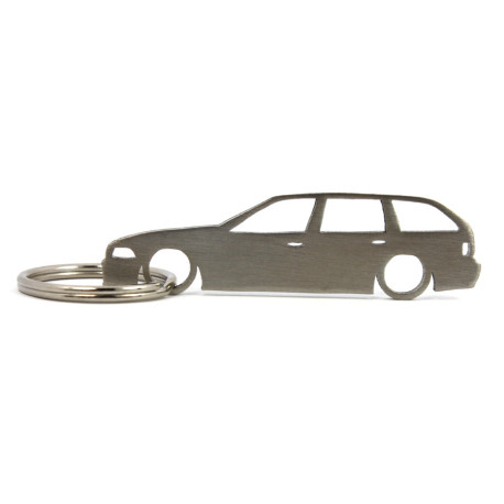Car-Shapes keychains BMW 3 series E36 wagon stainless steel keychain | race-shop.ro