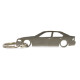 Car-Shapes keychains BMW 3 series E36 limousine stainless steel keychain | race-shop.ro