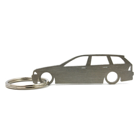 Car-Shapes keychains BMW 3 series E46 wagon stainless steel keychain | race-shop.ro