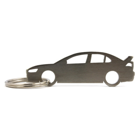 Car-Shapes keychains Mitsubishi EVO X stainless steel keychain | race-shop.ro