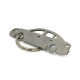 Car-Shapes keychains VW Volkswagen Passat B7 limousine stainless steel keychain | race-shop.ro
