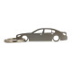 Car-Shapes keychains BMW F01 limousine stainless steel keychain | race-shop.ro