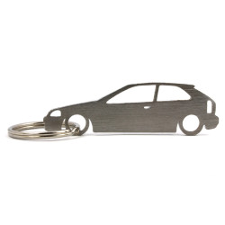 Honda Civic (6gen) 3d EK stainless steel keychain