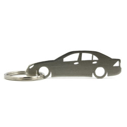 Mercedes C W203 limousine stainless steel keychain