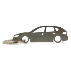 Subaru Impreza WRX GH 5d stainless steel keychain