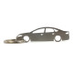 Car-Shapes keychains Ford Mondeo MK4 limousine breloc din oțel inoxidabil | race-shop.ro