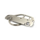 Car-Shapes keychains VW Volkswagen Polo 9N3 5d breloc din oțel inoxidabil | race-shop.ro