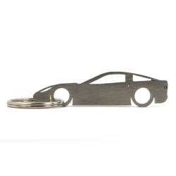 Chevrolet Corvette C6 stainless steel keychain