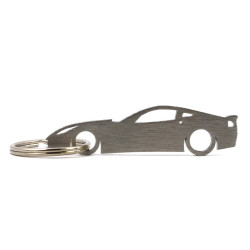 Chevrolet Corvette C7 stainless steel keychain