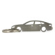 Car-Shapes keychains Audi A5 8T Sportback stainless steel keychain | race-shop.ro