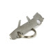 Car-Shapes keychains VW Volkswagen Golf MK1 Cabrio stainless steel keychain | race-shop.ro