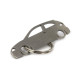 Car-Shapes keychains Seat Ibiza 6L 3d stainless steel keychain | race-shop.ro