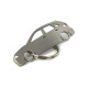 Car-Shapes keychains Seat Ibiza 6L 5d stainless steel keychain | race-shop.ro