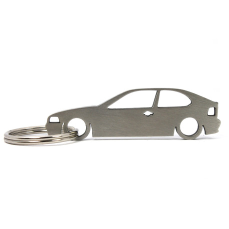Car-Shapes keychains BMW 3 series E36 compact breloc din oțel inoxidabil | race-shop.ro