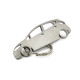 Car-Shapes keychains Ford Fiesta MK7 5d stainless steel keychain | race-shop.ro