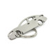Car-Shapes keychains Mazda 3 BM sedan stainless steel keychain | race-shop.ro