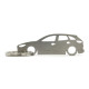 Car-Shapes keychains Mazda CX-3 stainless steel keychain | race-shop.ro