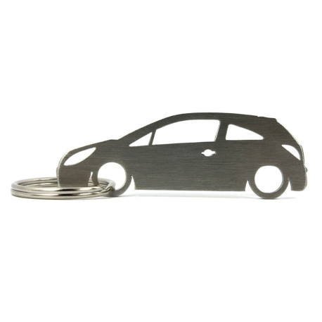 Car-Shapes keychains Opel Corsa D 3d stainless steel keychain | race-shop.ro