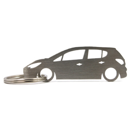 Car-Shapes keychains Opel Corsa E 5d stainless steel keychain | race-shop.ro