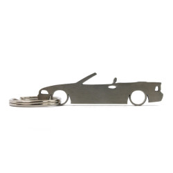 BMW 3 series E36 cabrio stainless steel keychain