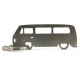 Car-Shapes keychains VW Volkswagen VW T2 stainless steel keychain | race-shop.ro