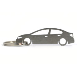 Honda Civic (9gen) IX sedan stainless steel keychain