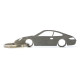 Car-Shapes keychains Porsche 911 997 stainless steel keychain | race-shop.ro