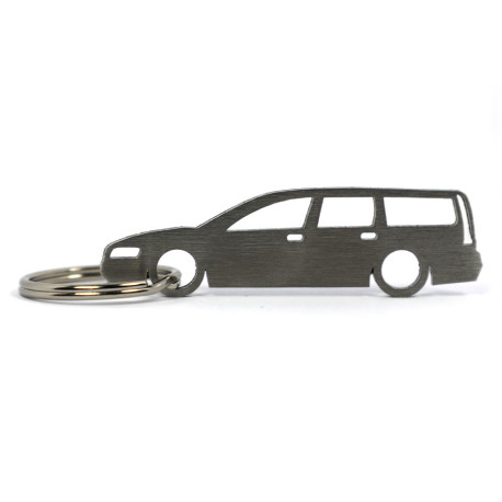 Car-Shapes keychains Volvo V70 MK2 stainless steel keychain | race-shop.ro