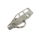 Car-Shapes keychains Volvo V70 MK2 stainless steel keychain | race-shop.ro