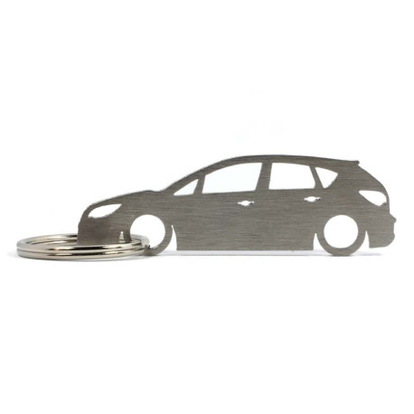 Car-Shapes keychains Opel Astra J 5d stainless steel keychain | race-shop.ro