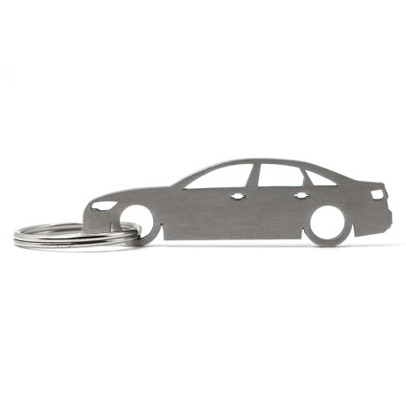 Car-Shapes keychains Audi A6 C7 sedan stainless steel keychain | race-shop.ro