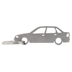 Opel Astra F sedan stainless steel keychain
