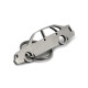 Car-Shapes keychains FSO Polonez ATU stainless steel keychain | race-shop.ro