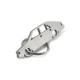 Car-Shapes keychains FSO Polonez Borewicz stainless steel keychain | race-shop.ro
