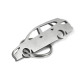Car-Shapes keychains Renault Megane 3gen wagon breloc din oțel inoxidabil | race-shop.ro