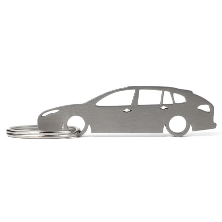 Car-Shapes keychains Renault Laguna 3gen wagon stainless steel keychain | race-shop.ro