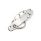 Car-Shapes keychains Volvo S40 MK2 stainless steel keychain | race-shop.ro