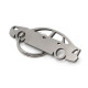 Car-Shapes keychains Volvo S40 MK2 stainless steel keychain | race-shop.ro