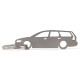 Car-Shapes keychains Volvo V50 breloc din oțel inoxidabil | race-shop.ro