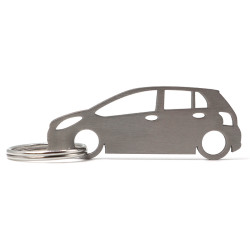 Toyota Yaris 2gen 5d stainless steel keychain