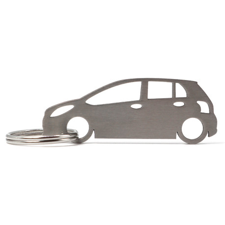 Car-Shapes keychains Toyota Yaris 2gen 5d stainless steel keychain | race-shop.ro