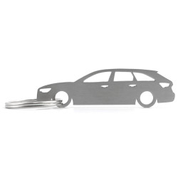 Audi A6 C8 wagon breloc din oțel inoxidabil
