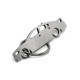 Car-Shapes keychains Dodge Charger stainless steel keychain | race-shop.ro