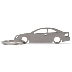 Mercedes W209 CLK stainless steel keychain