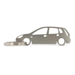 Ford Fiesta MK6 5d stainless steel keychain