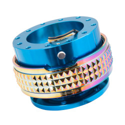 NRG GEN 2.1 quick release Pyramid Series, albastru/Neo Chrome