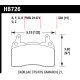 Plăcuțe frână HAWK Performance Plăcuță de frână Hawk DTC-70 HB726U.582 | race-shop.ro
